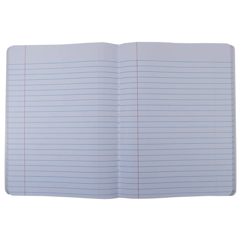 Top Flight 3-Subject Colored Marble Composition Book, 120 Sheets, Wide Rule, 9.75 x 7.5 Inches, 1 Book, Cover Color May Vary (43200) - Image 4